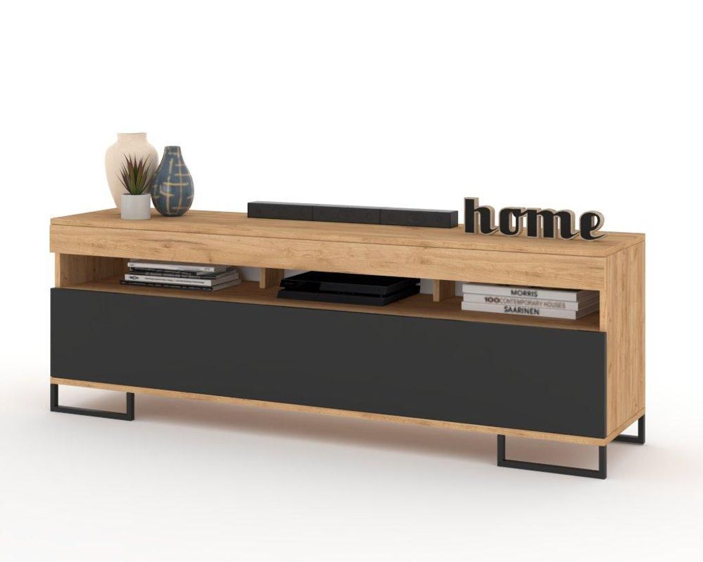 Modern TV-Lowboard Fernsehschrank PLAY STEHEND Craft Produktbild 