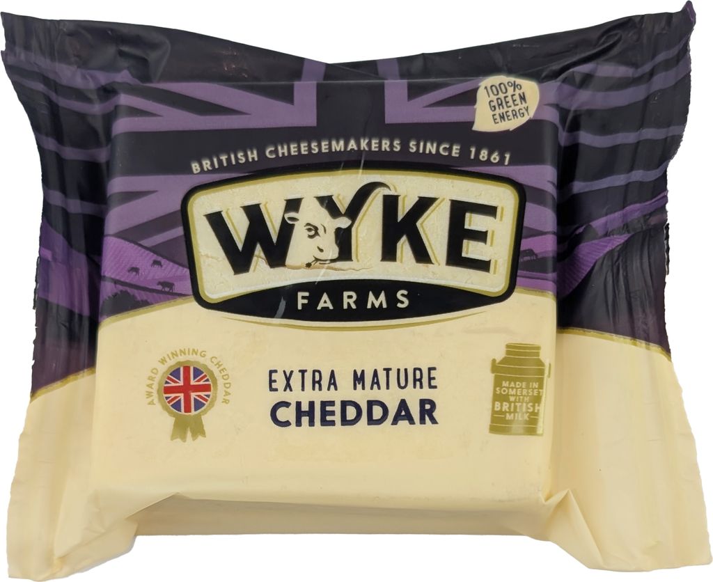 Food-United extra gereifter WHITE-CHEDDAR Cheese 200g Stück Produktbild 