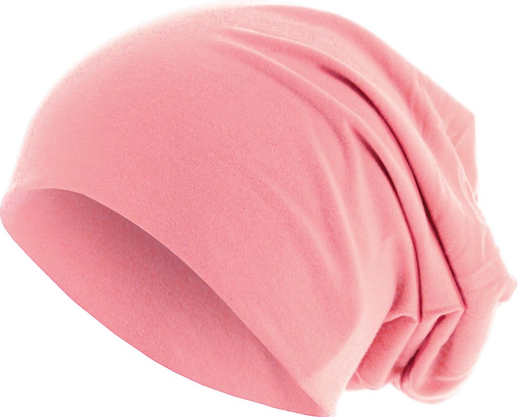 Urban Classics Pastel Jersey Beanie - light pink