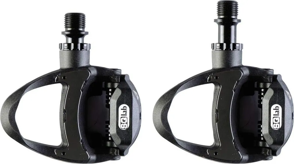 SQlab 512 Pédales VTT Taille Large +8mm Axe Long pour Confort Optimal - 2