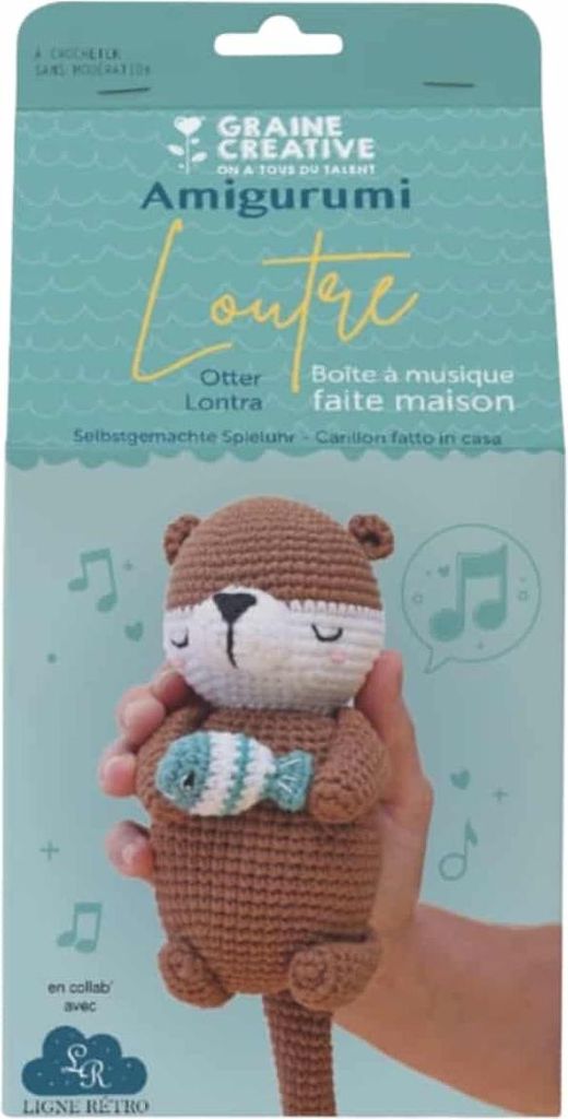 Kit Amigurumi - Loutre musicale Image du produit 