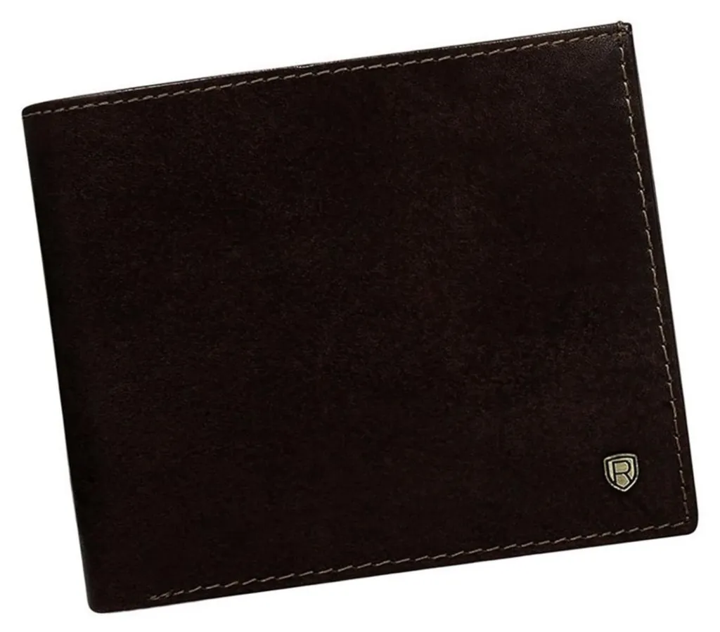 Portefeuille blocage RFID Rovicky greg40018 en cuir véritable souple