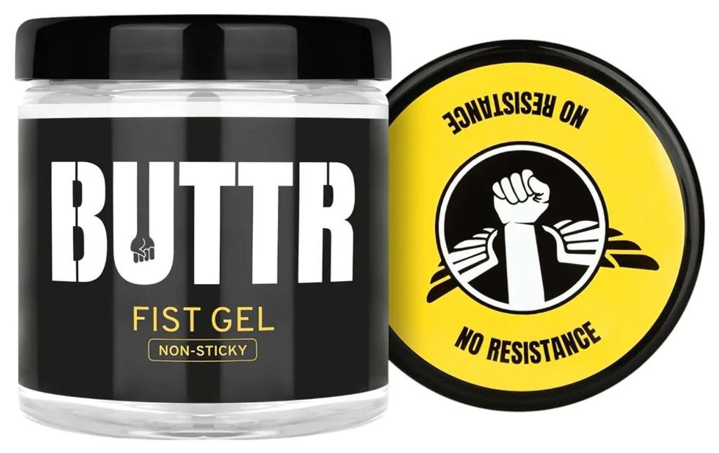BUTTR - Transparente Fisting Gel nicht klebend - 500 ml Produktbild 