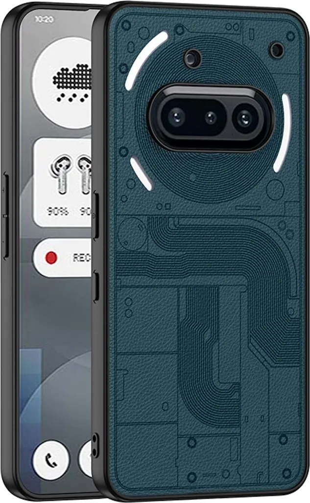 Nothing Phone 3a Cover Verde GKK Pelle Sintetica Skin Feel Premium - 4