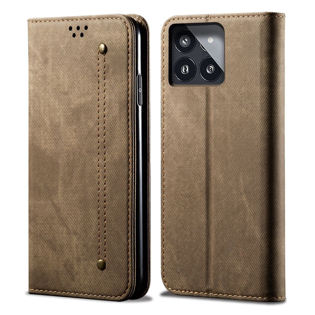 Hülle für Xiaomi Redmi K70E Leder Brieftasche Flip Produktbild 
