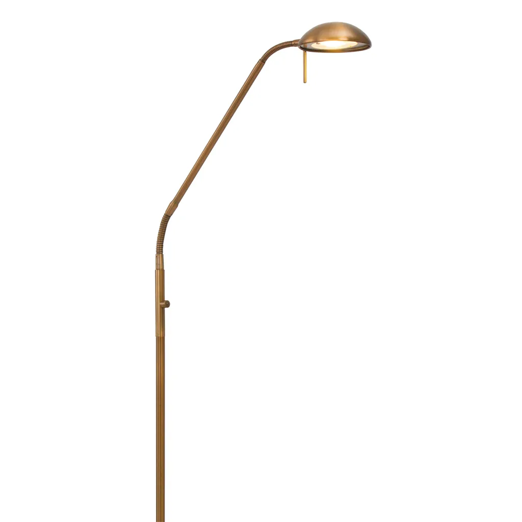 Mexlite - lampada da terra - Biron - bronzo - vetro metallo - lampada di design - LED - 7501BR - 10