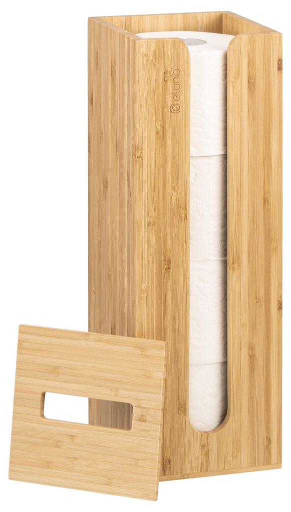 Pojemnik na papier toaletowy Eluno na 4 zapasowe rolki, Zdjęcie produktu 
