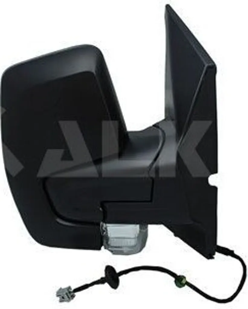 Rétroviseur extérieur droit électrique pour Ford Tourneo Custom noir