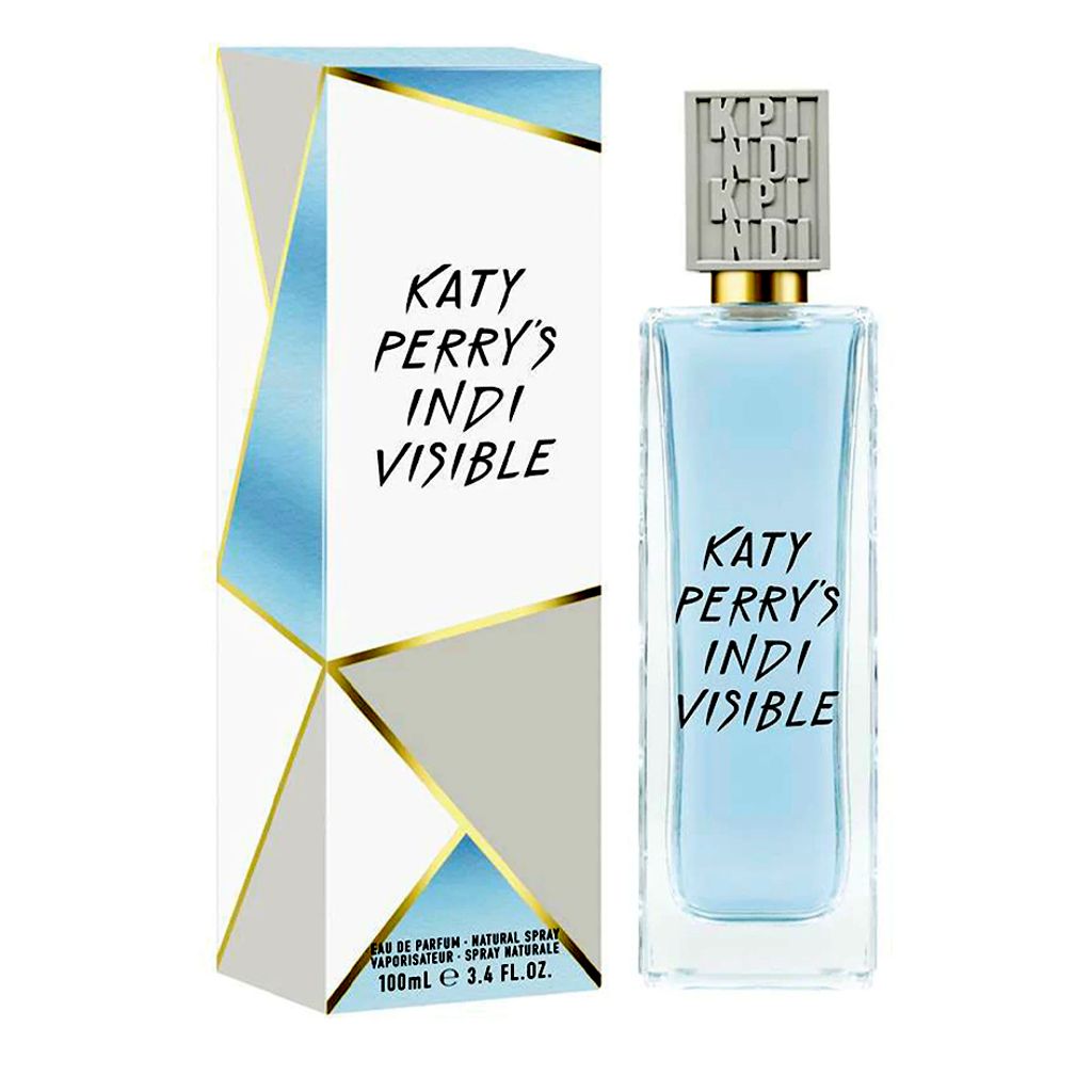 A perfume bottle and its box are displayed against a white background.