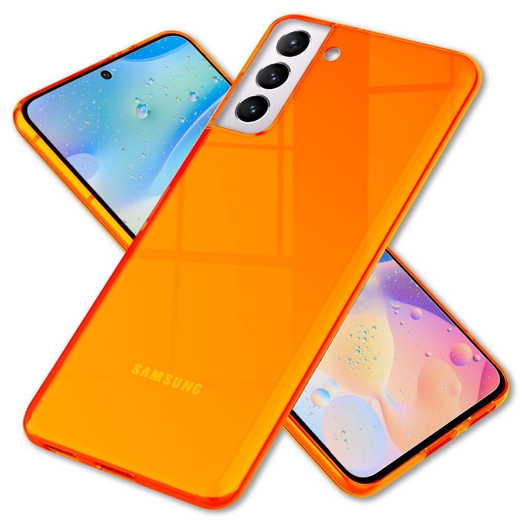 NALIA Klare Neon Handyhülle für Samsung Galaxy S22, Produktbild 