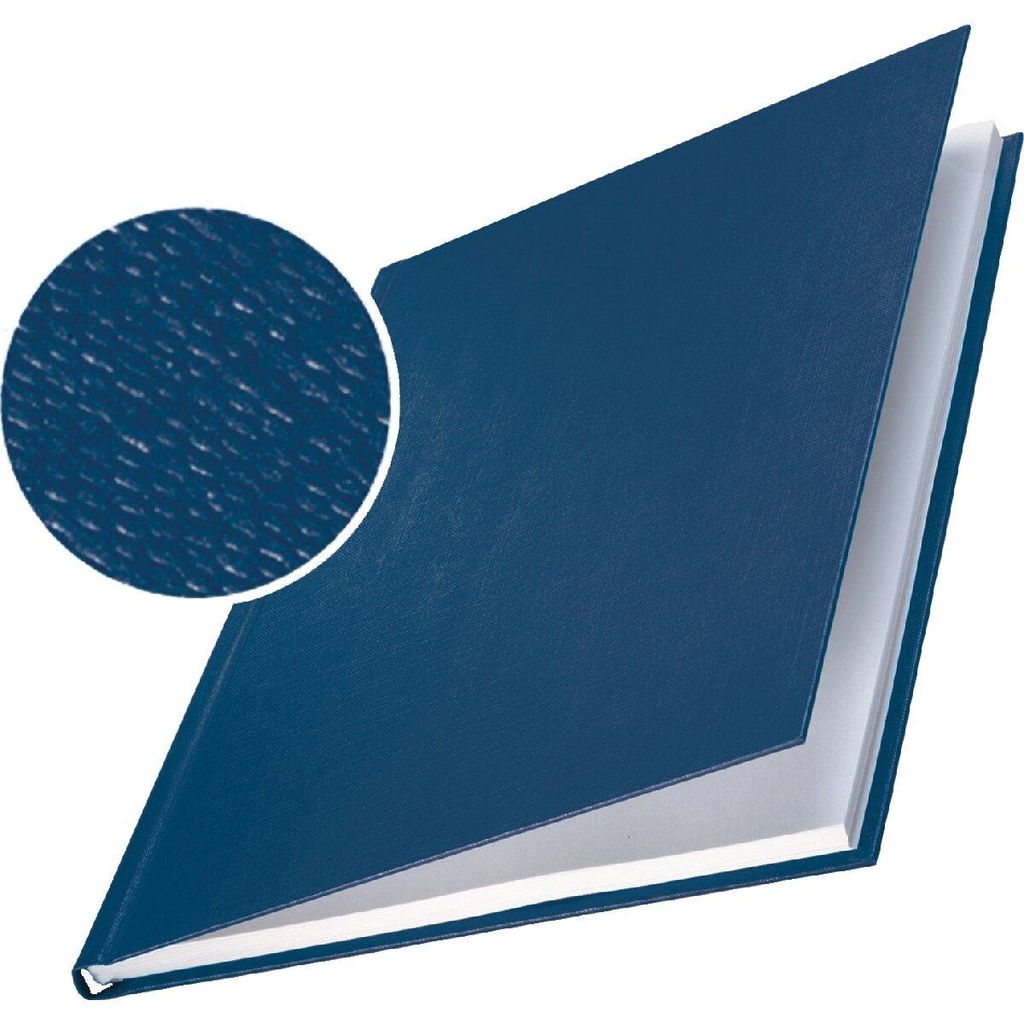 Leitz Hard Cover A4 Karton Blau 10 Stück(e) Produktbild 