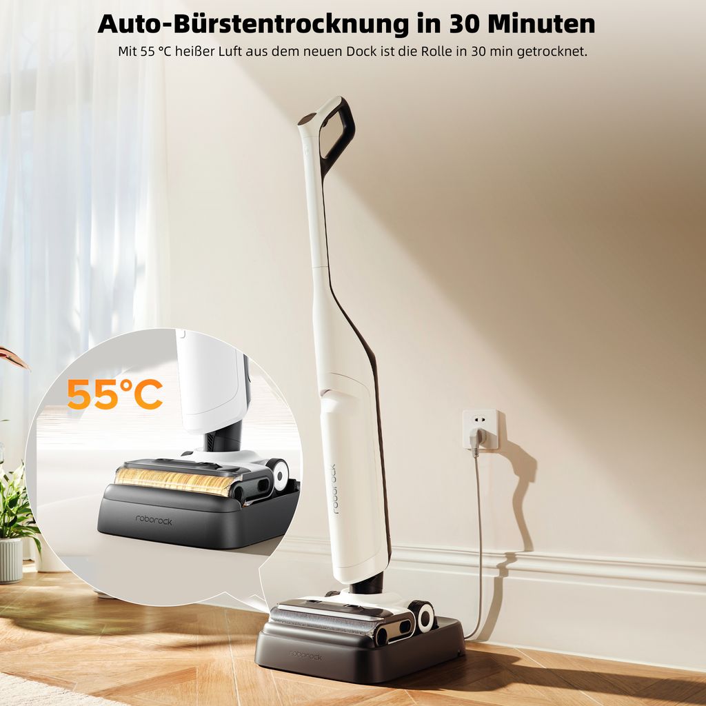 Roborock Flexi Nass- & Trockensauger, 17000 Pa,30 min Produktbild 7