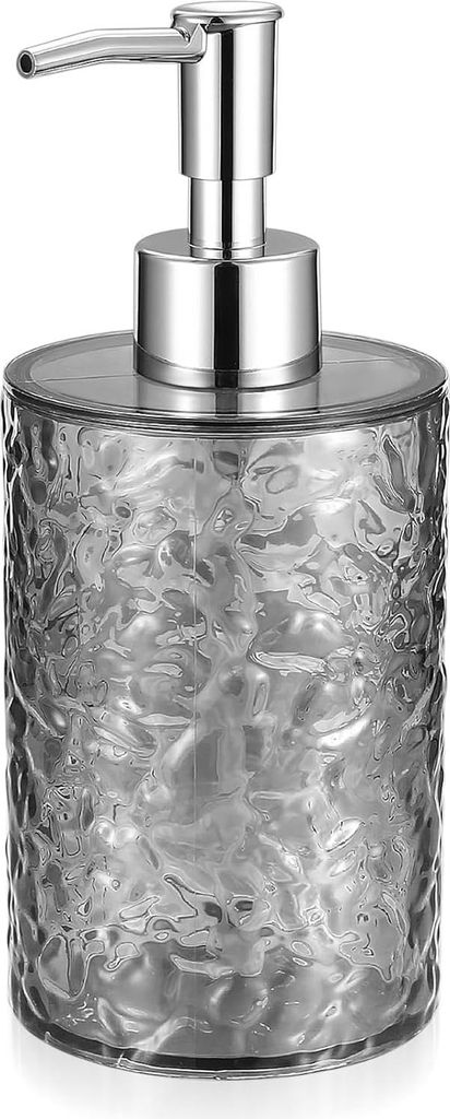 400ML Seifenspender Küche Bad, Kunststoff Spülmittelspender für Badezimmer, Shampoo Lotion Soap Dispenser Pumpspender für Bad Küche Arbeitspla...