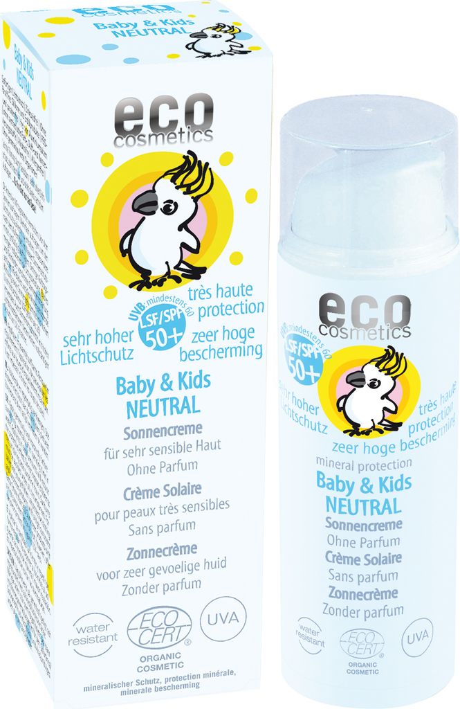 ECO Cosmetics Eco Baby & Kids Sunprotection Lsf 50+ Neutral Produktbild 