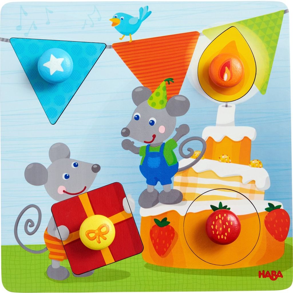Haba GREIFPUZZLE GEBURTS- TAGSMAEUSE TAGSMAEUSE Produktbild 