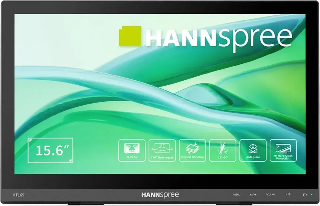 Moniteur M-Touch Hannspree HT165HPB Écran tactile HDMI multipoint - 4