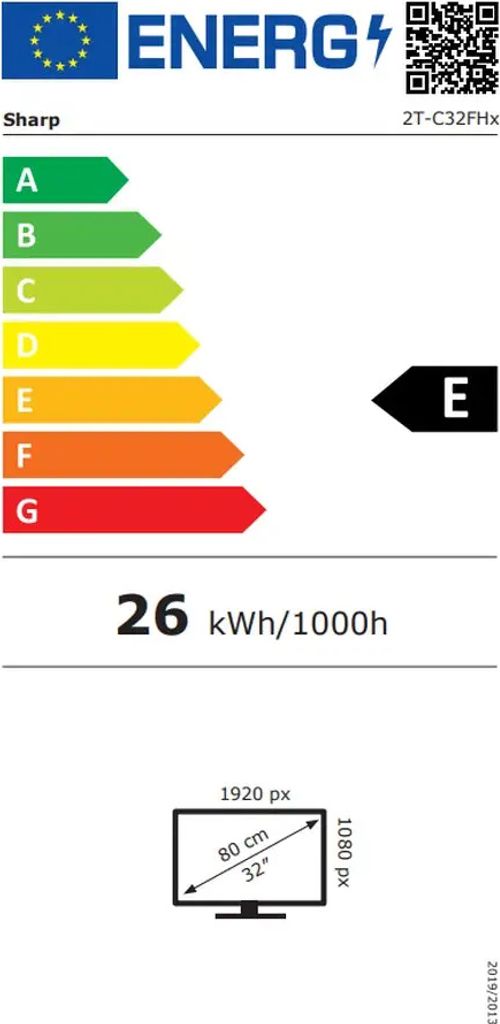 Sharp 32 Zoll FH8 FHD LED TV schwarz Produktbild 9