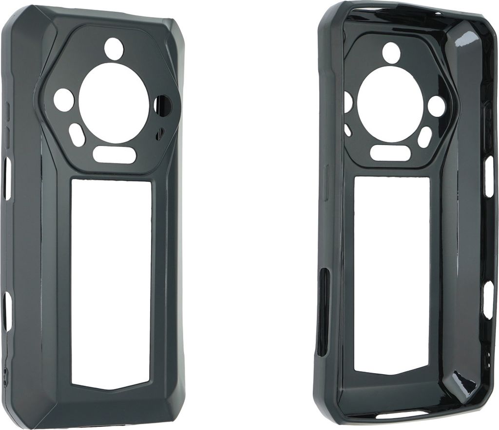 caseroxx Schutz-Hülle TPU-Hülle kompatibel mit Ulefone Armor 30 Pro, Gummi Handy Tasche schwarz