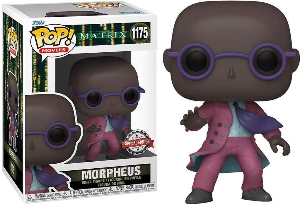 Figurine Funko POP Matrix 1175 Morpheus Special Edition Image du produit 