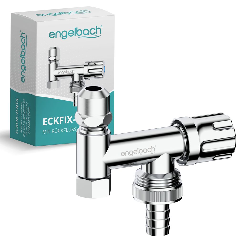 Engelbach Universal Eckfix Gerätezusatzventil mit Produktbild 