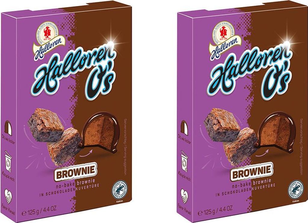 Halloren O's Pralinen Brownie 2er-Set Produktbild 