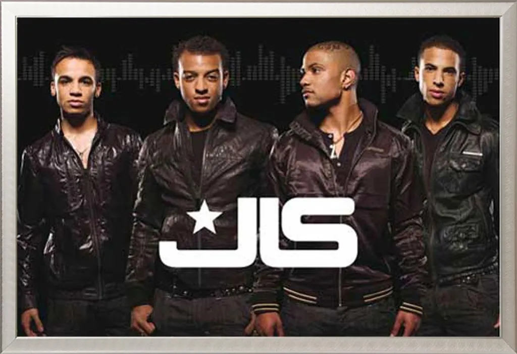 Poster Ufficiale JLS 61x91,5 cm + Cornice Alluminio Argento Shinsuke
