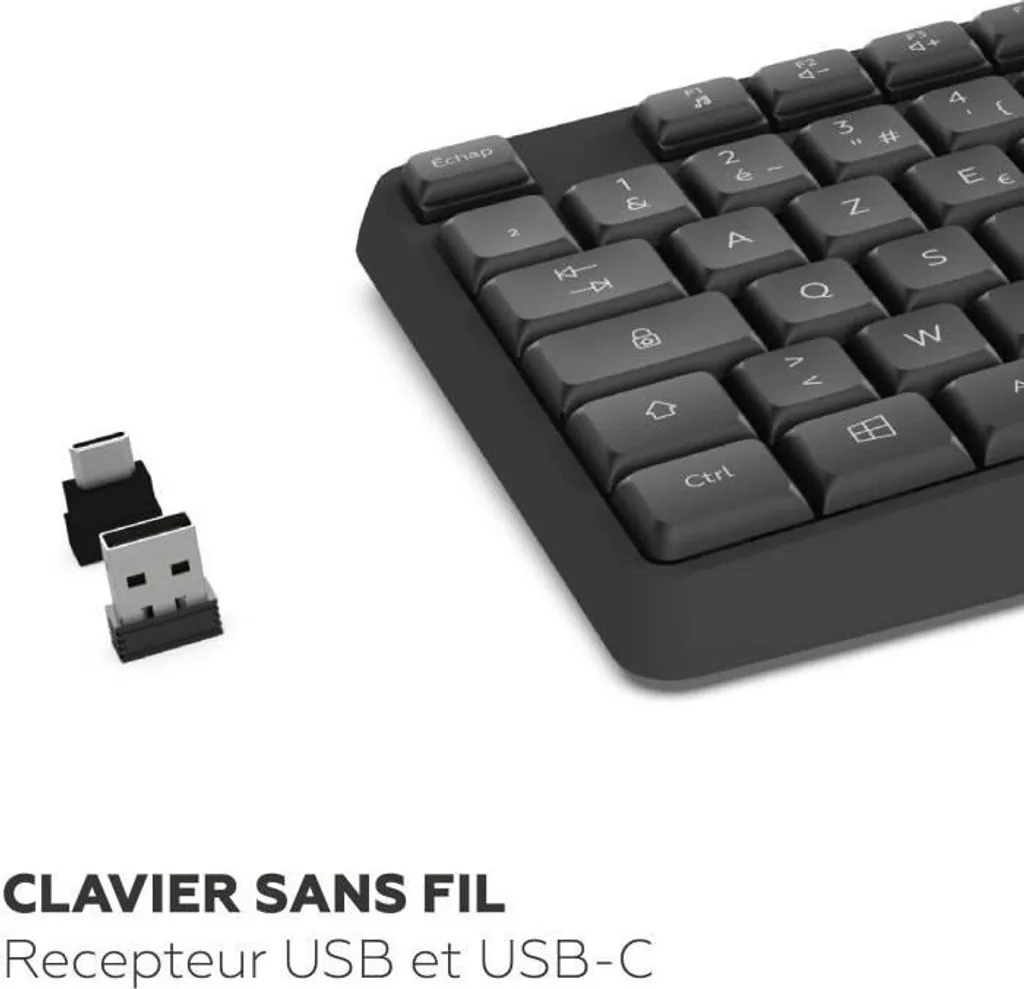 Mobility Lab Deluxe Wireless AZERTY - Tastiera USB-C per Professionisti
