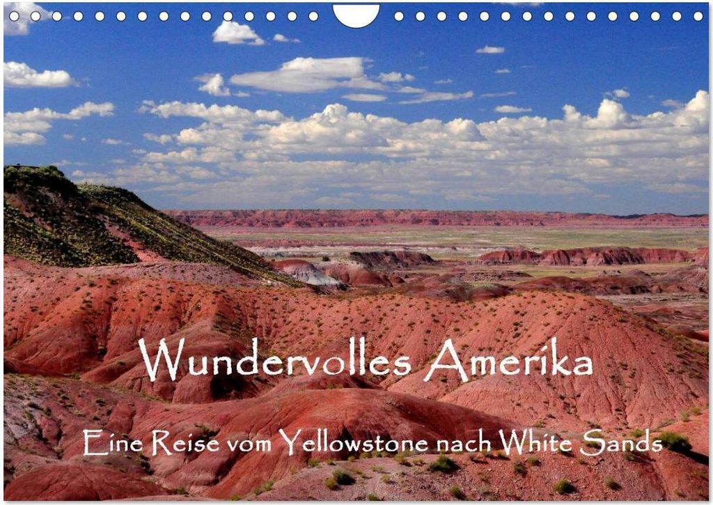 Wundervolles Amerika (Wandkalender 2026 DIN A4 quer), CALVENDO Monatskalender