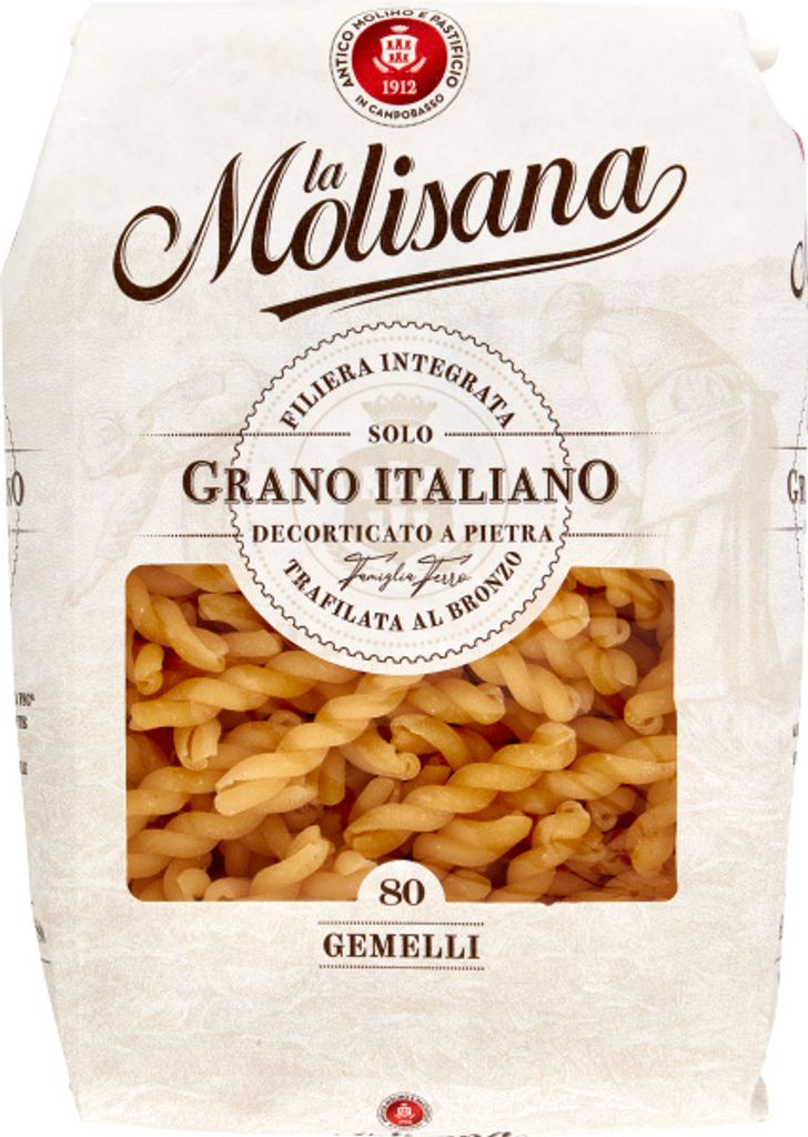 Pasta Gemelli n80 500g - La Molisana Immagine del prodotto 