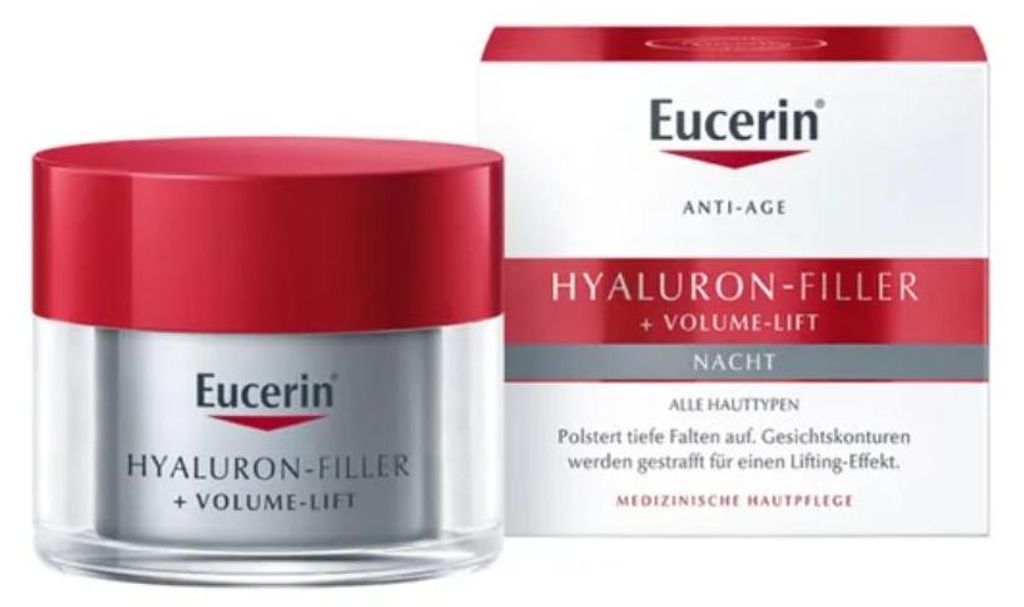 Eucerin Volume-Filler Nachtpflege, 50 ml Creme Produktbild 