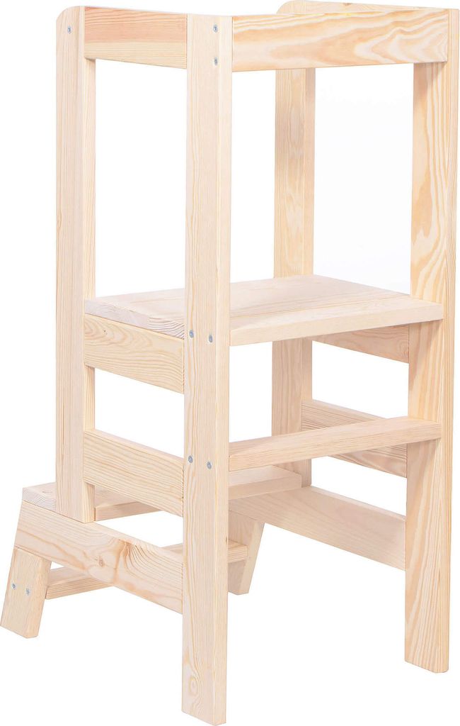 Lernturm für Kinder Learning Tower Montessori Lernstuhl Produktbild 5