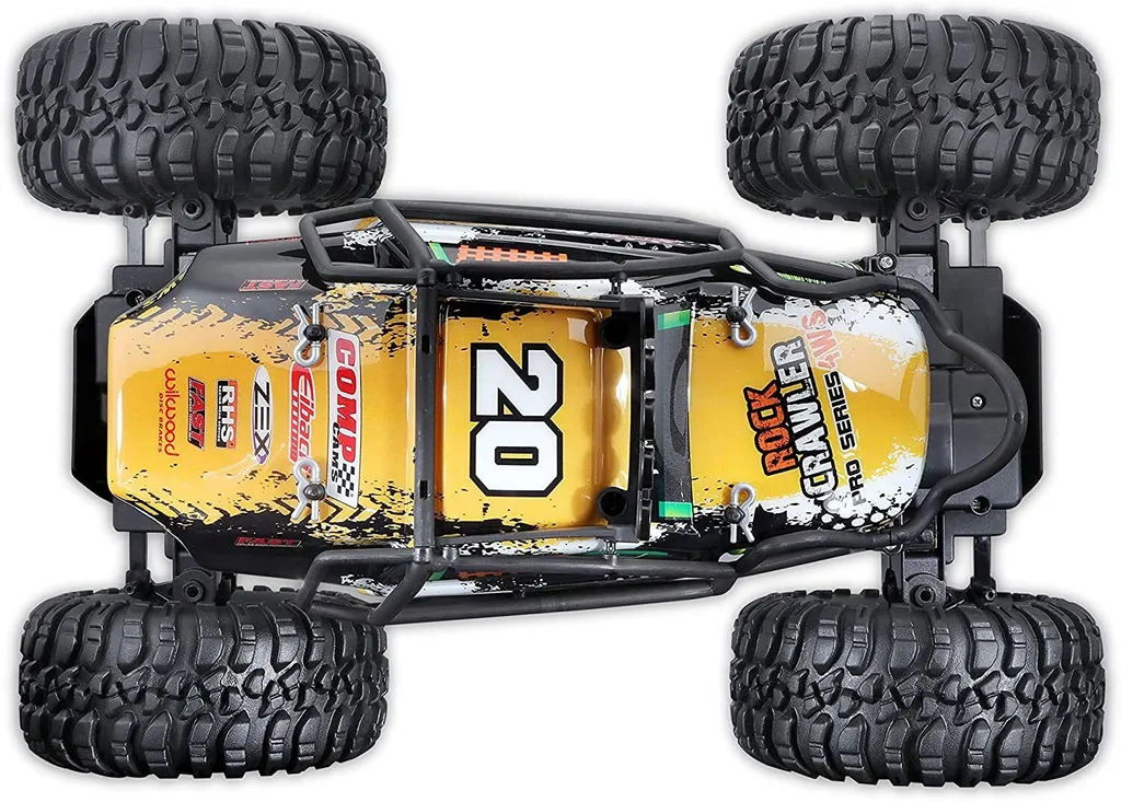 Rock Crawler Pro 37cm : Voiture télécommandée avec suspensions articulées - 8