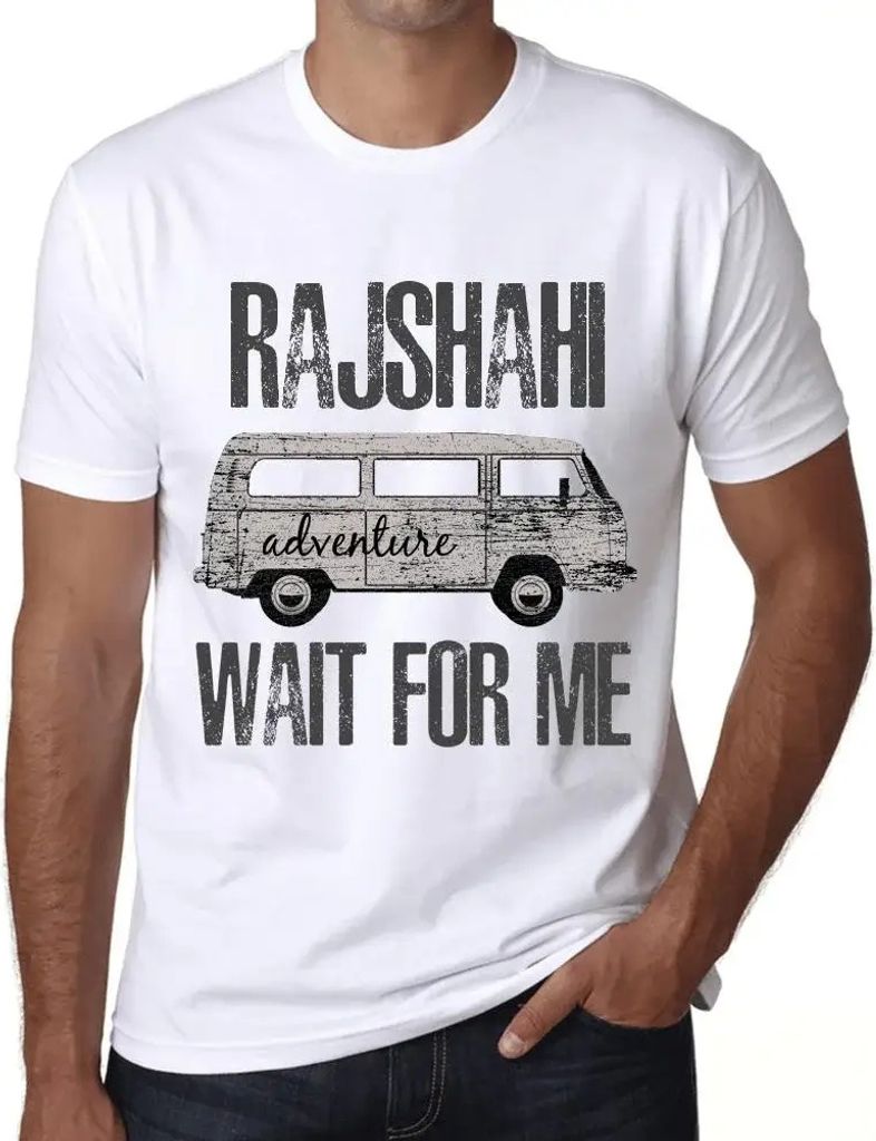 Herren Grafik T-Shirt Abenteuer warten auf mich in Rajshahi – Adventure Wait For Me In Rajshahi – Öko-Verantwortlich Vintage Jahrgang Kurzarm ...