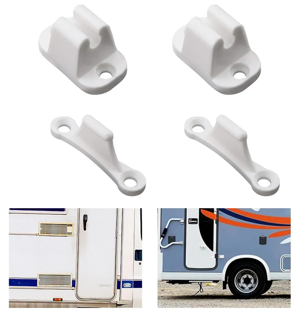 Bloque porte camping-car et caravane pour aération sécurisée - 2 lots
