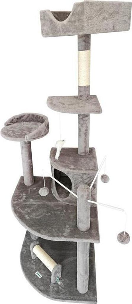 Katzenkratzbaum Kratzbaum Katzenbaum 163cm Spielbaum Produktbild 5