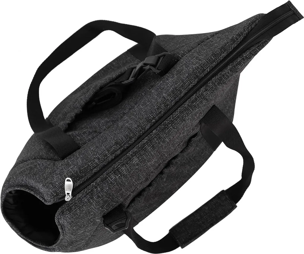 Transportez votre chien sans effort avec ce sac XL mains libres noir - 3