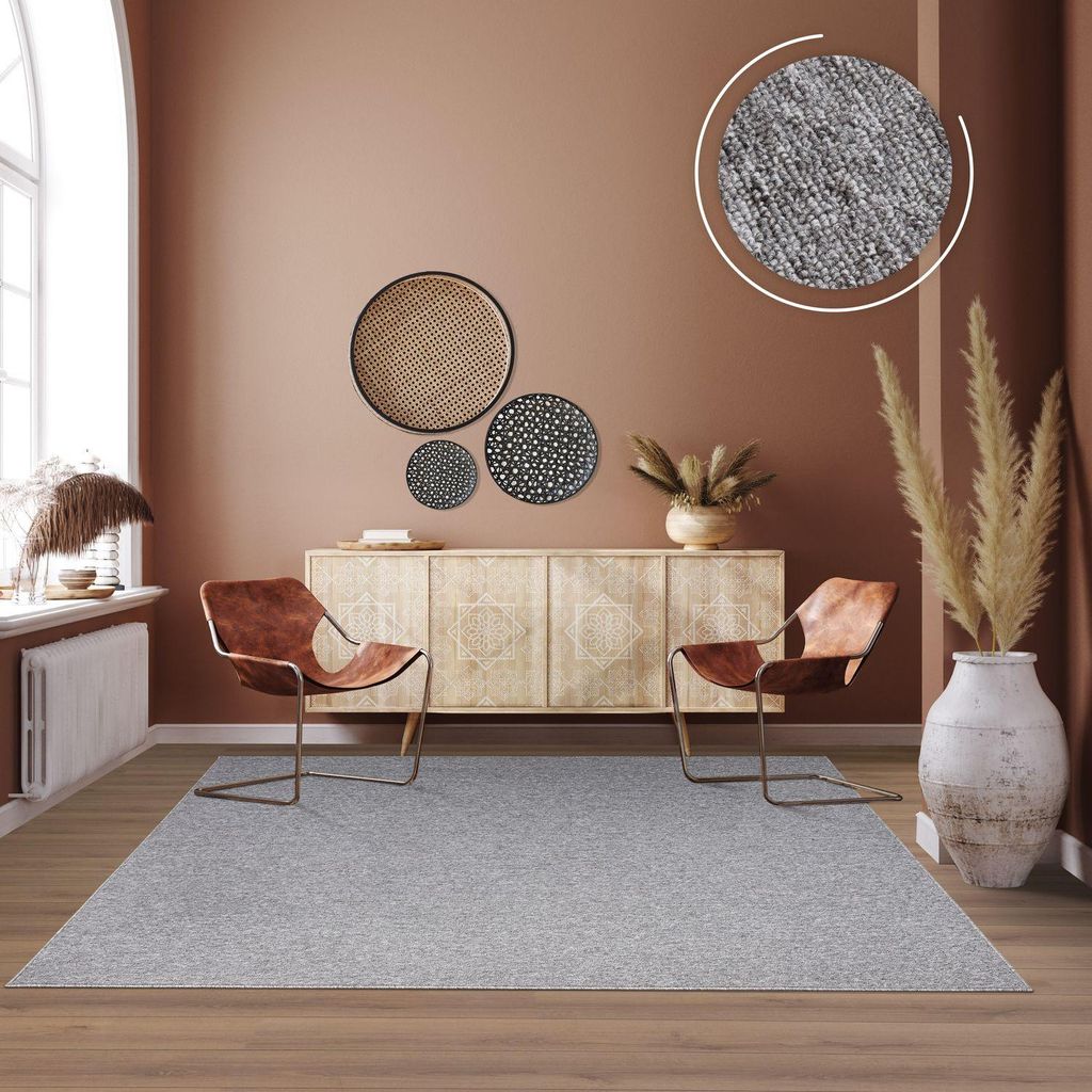 TT Home Waschbarer Wohnzimmer Teppich Esszimmer Kurzflor Produktbild 