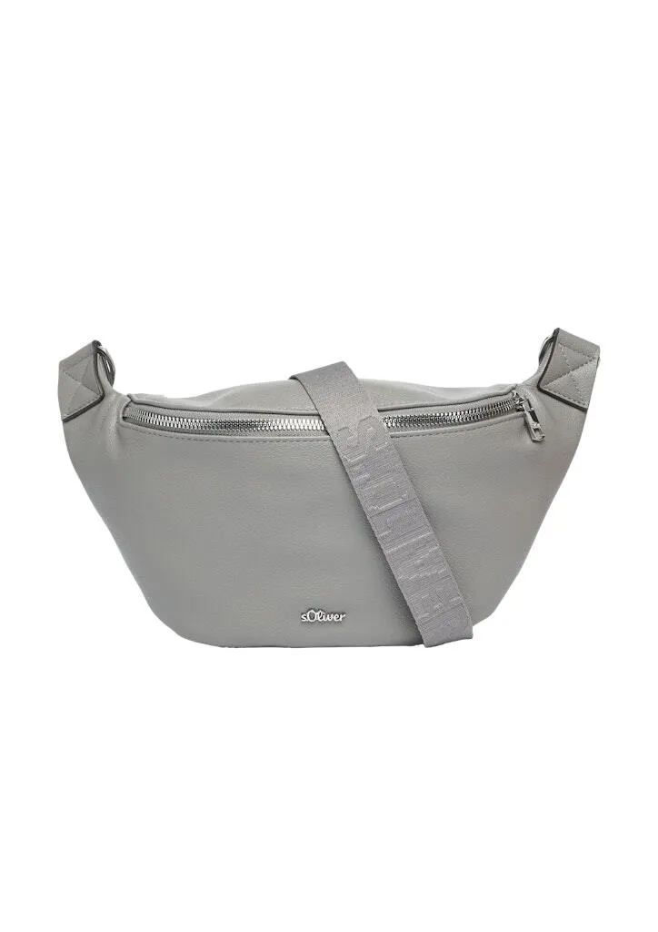Sac bandoulière femme s.Oliver gris anthracite format compact pratique