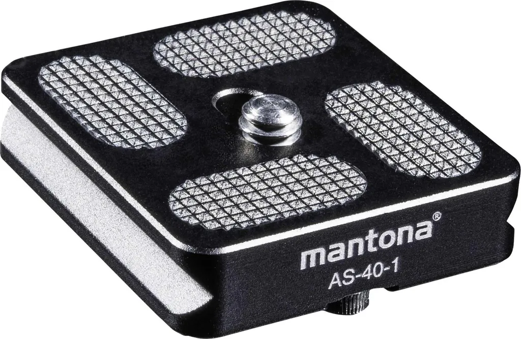 mantona AS-40-1 - Piastra a sgancio rapido