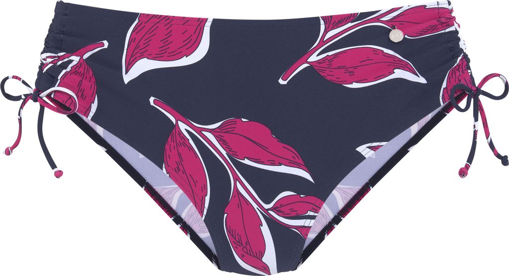 LASCANA Bikini-Hose Cataleya marine-bedruckt Größe 42