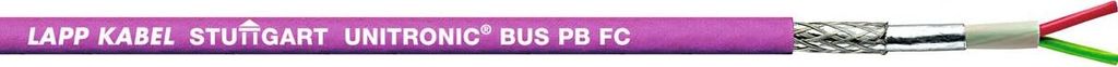 Lapp 10 Meter 2170820 Unitronic BUS PB FC Busleitung 1x2x0,64 mm² geschirmt I PROFIBUS DP I Datenkabel I Buskabel I Bus Kabel I Datenleitung viole...