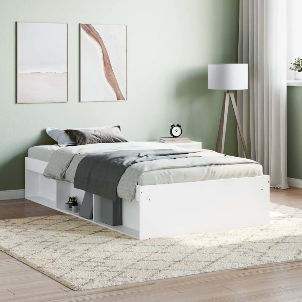 Cloris Designermöbel Bettgestell Weiß 90x200 cm 2024 Neu