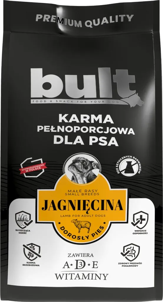 Crocchette BULT Agnello per Cani Piccoli: Gusto e Salute 12 kg - 2