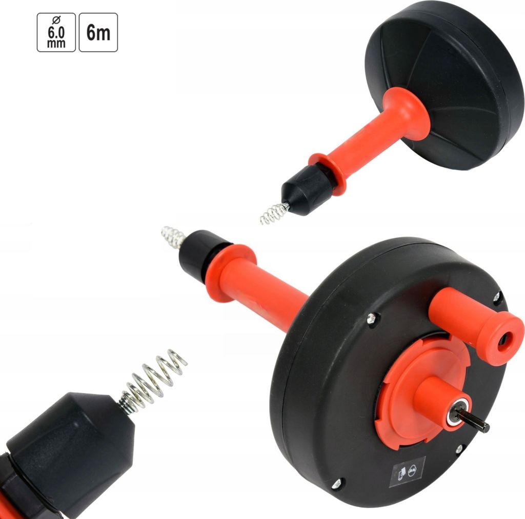 Spirale de nettoyage de tuyaux Arbre de nettoyage de tuyaux Image du produit 