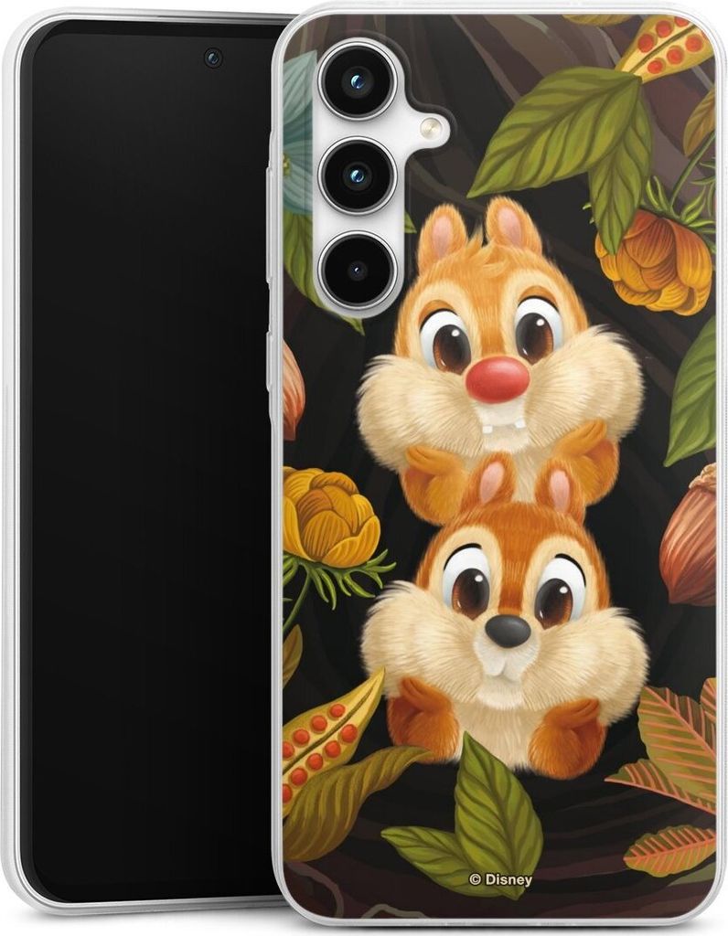 DeinDesign Slim Hülle für Samsung Galaxy A35 5G Silikon Case Ultra Dünn Handyhülle Disney Offizielles Lizenzprodukt Chip und Chap