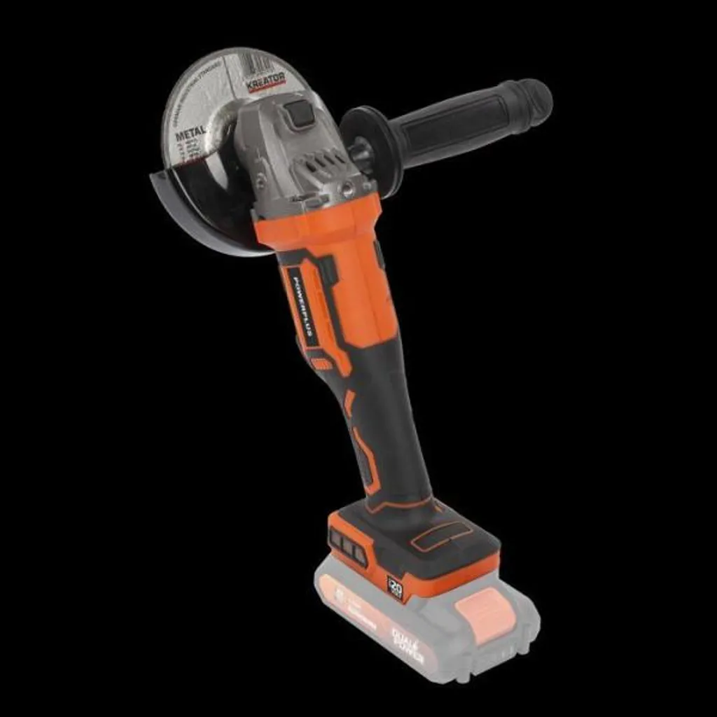 Meuleuse d'angle moteur brushless Powerplus 20V POWDP35160 haute durée
