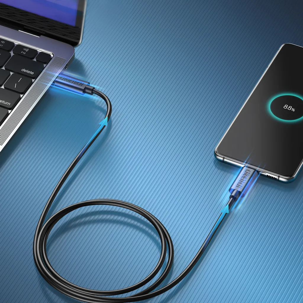 Chargeur Rapide USB C 25W PPS pour Smartphone et Tablette Choetech Noir - 6
