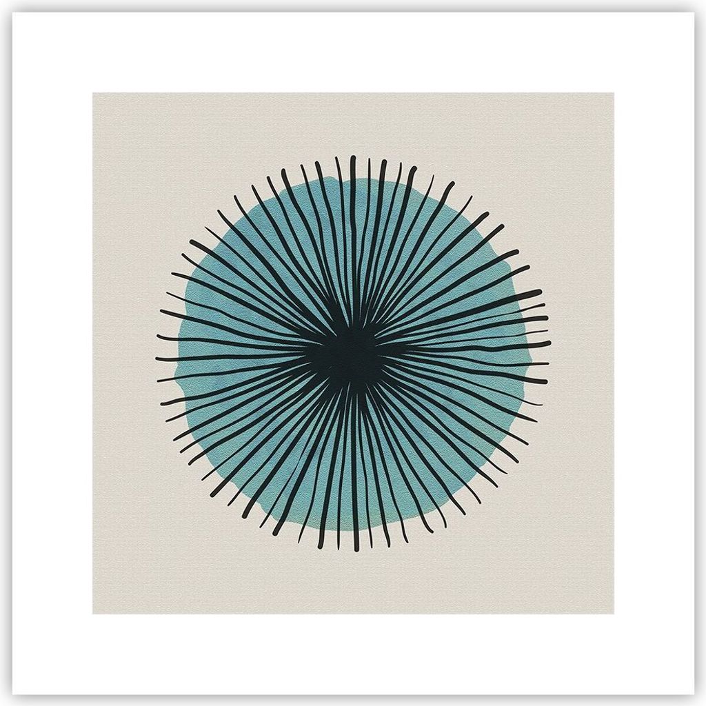 Poster - Poster ohne Rahmen - Auge Abstraktion Modern - Produktbild 