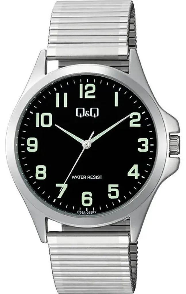 Montre analogique C36A-025PY : Lisibilité parfaite et grand confort