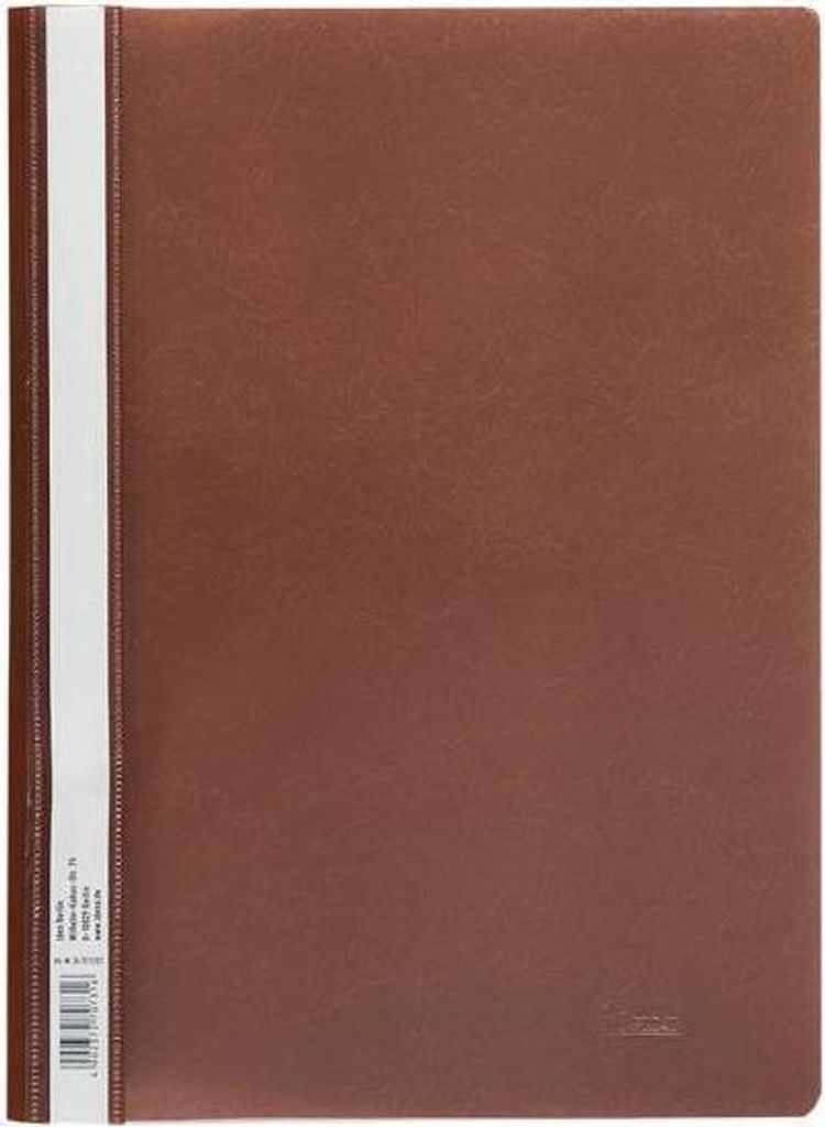 Idena Schnellhefter A4,PP braun extra stark Produktbild 